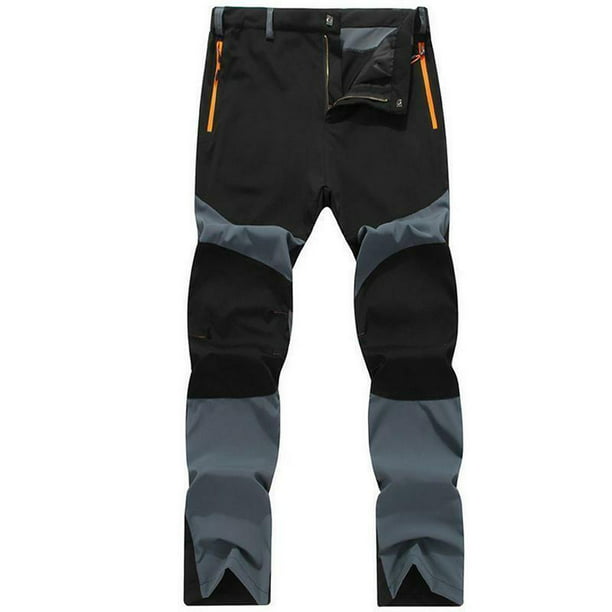 Men Outdoor Cargo Pants Straight Leg Casual Hiking Climbing Combat Trousers